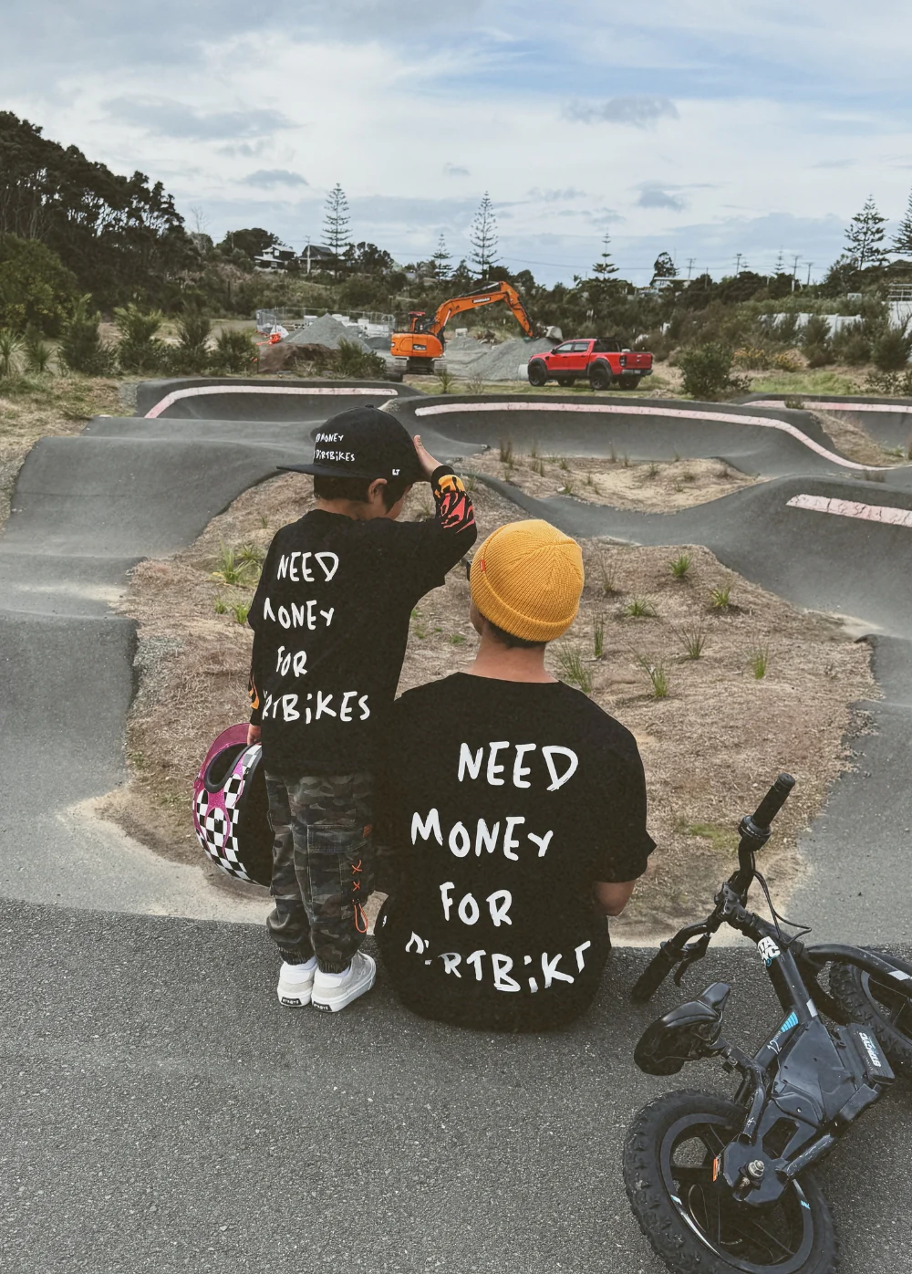 Need Money For Dirt Bikes Adult T-Shirt - Image 4