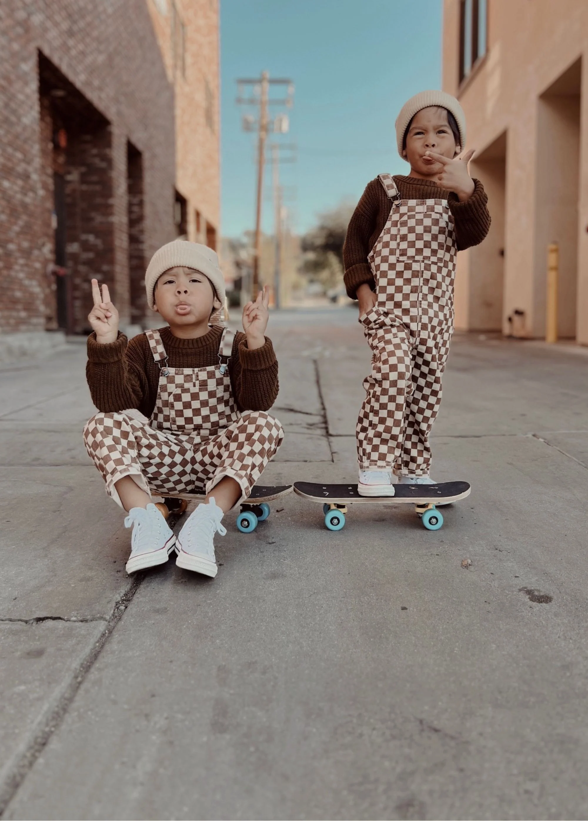 Teddy Checker Overalls - Image 5