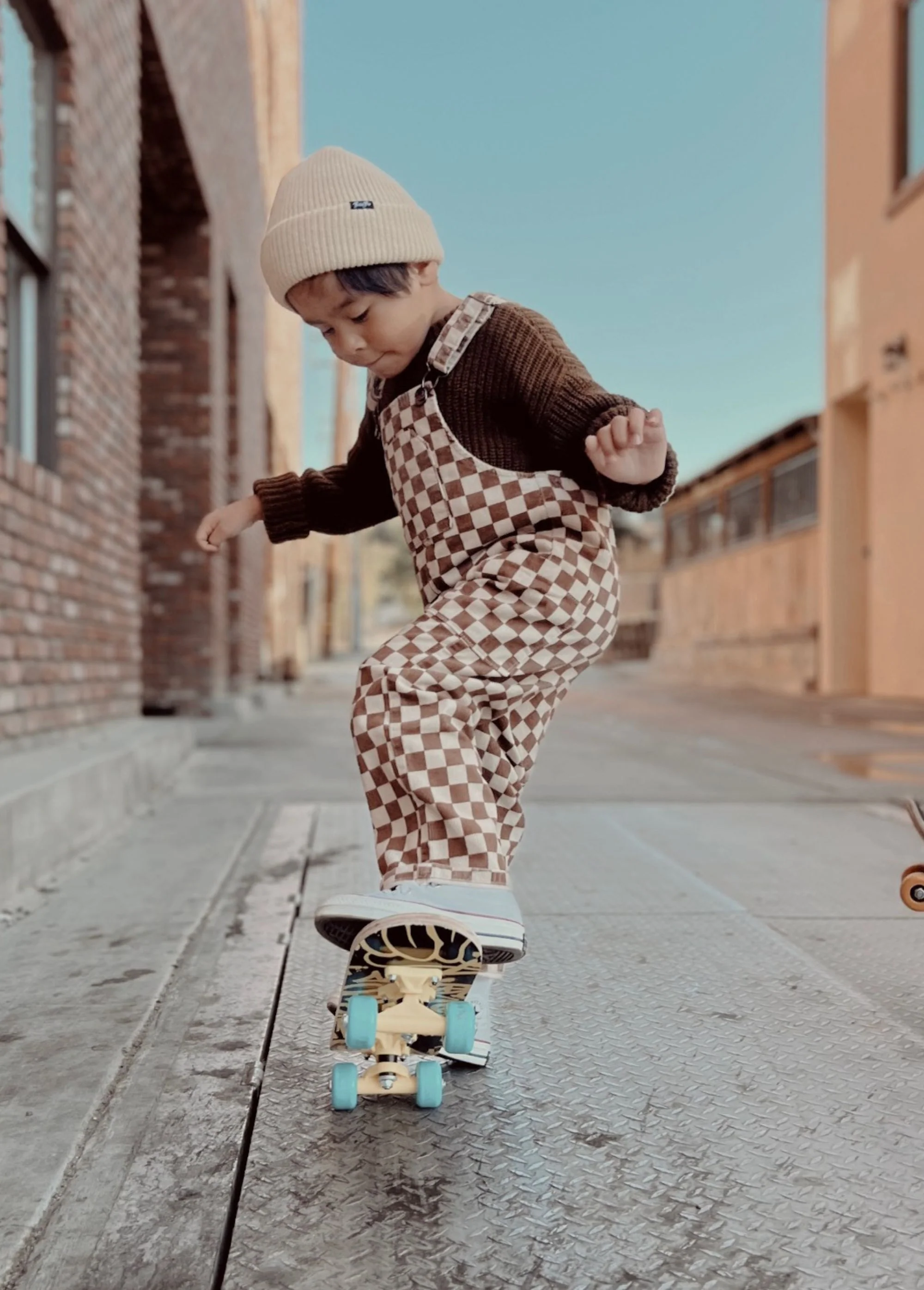 Teddy Checker Overalls - Image 6