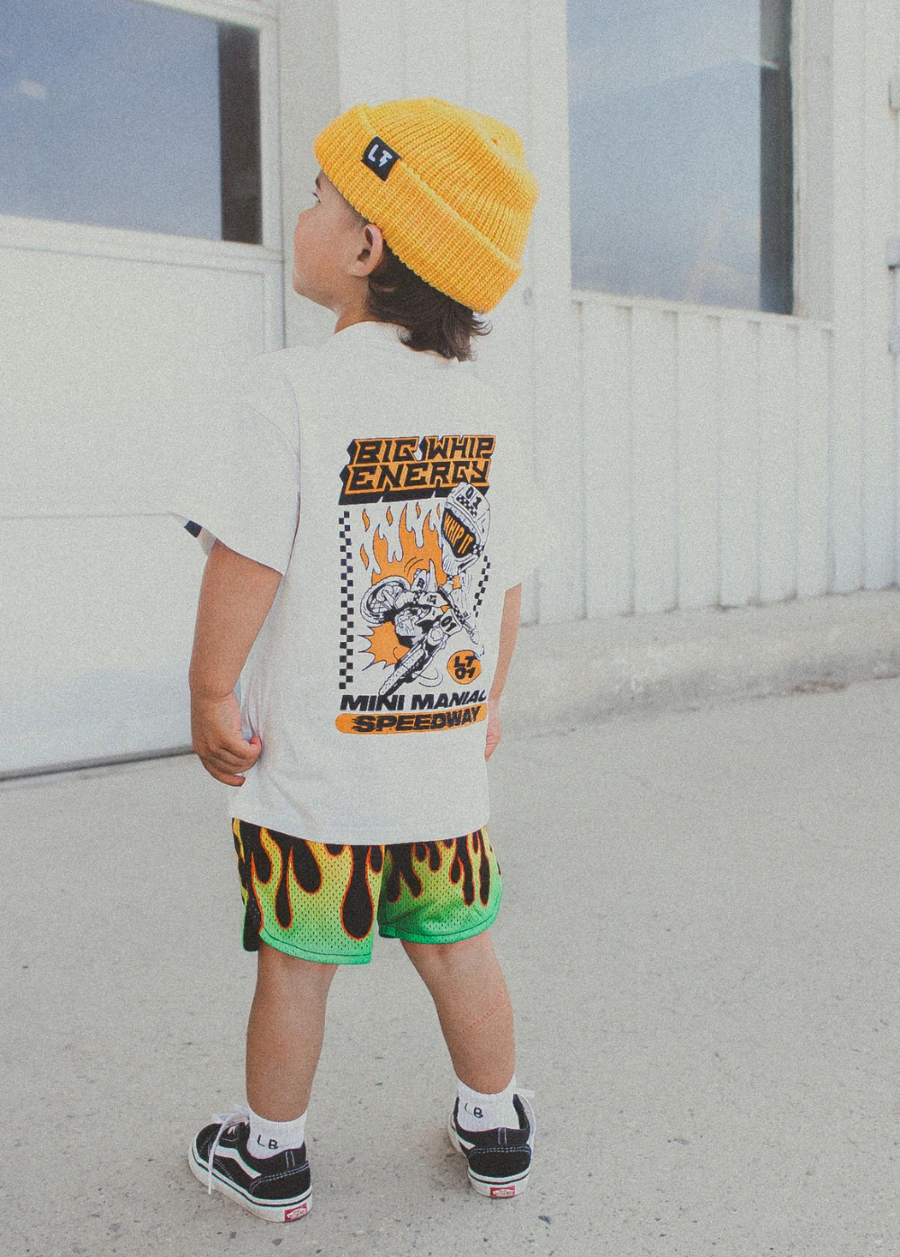 Heater Flame Shorts Green - Image 4