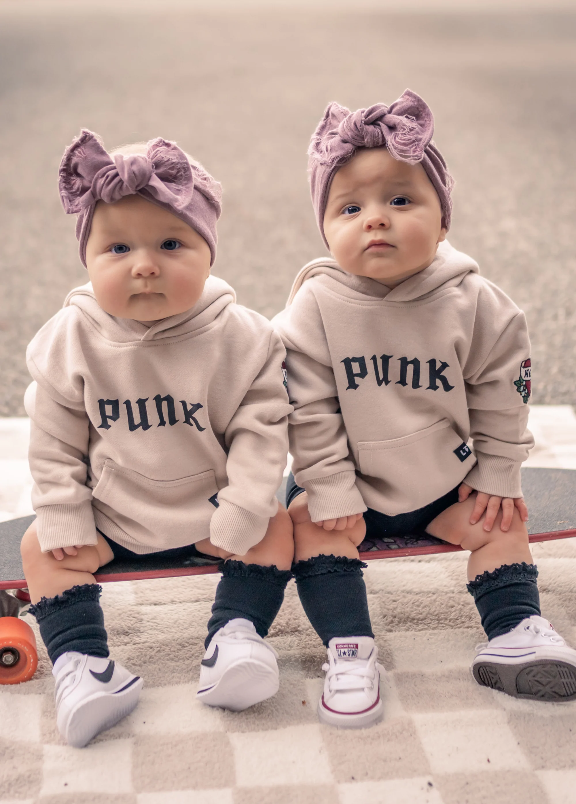 PUNK Hoodie Brown - Image 4