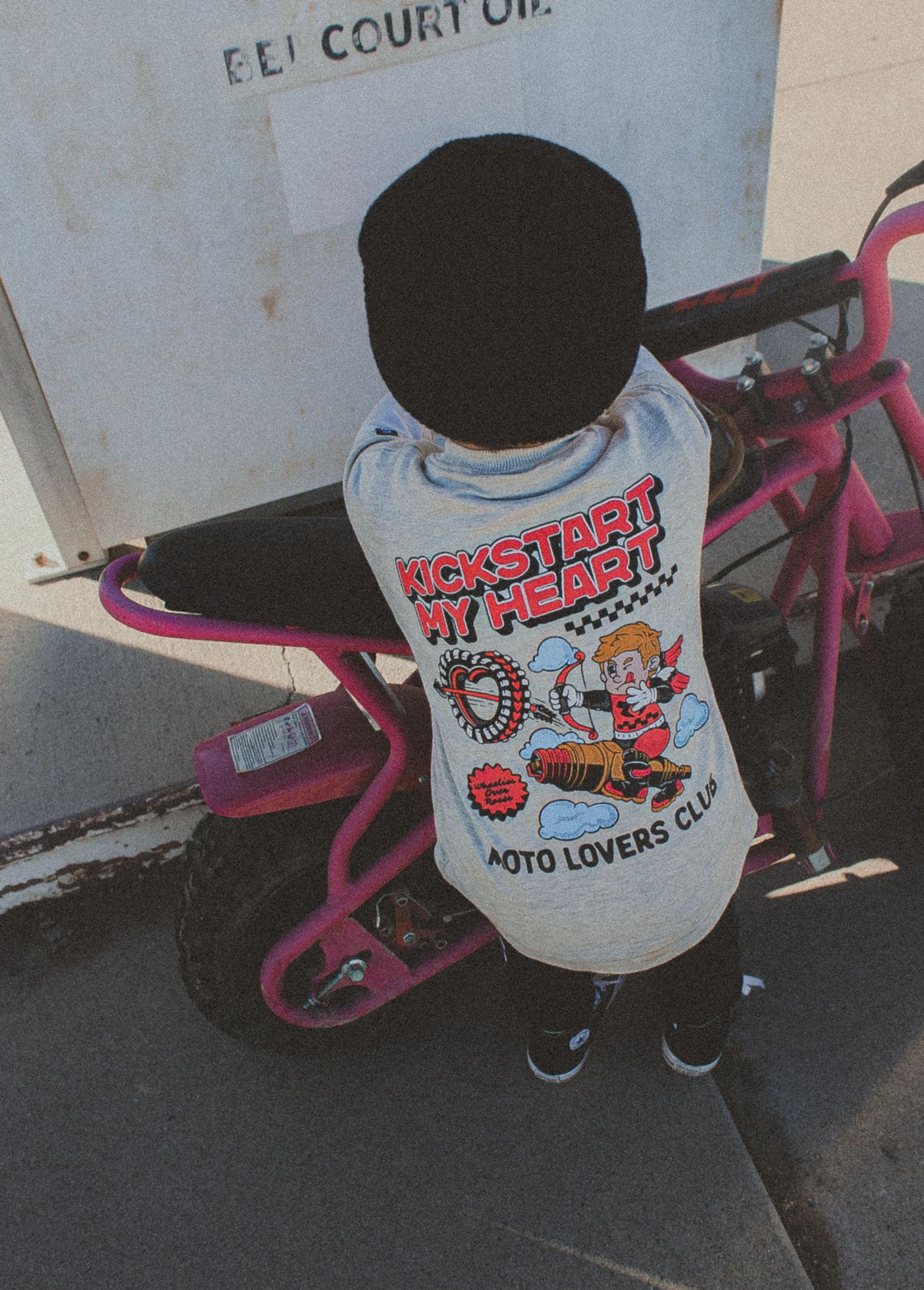 Wheelies Over Roses T-Shirt - Image 5